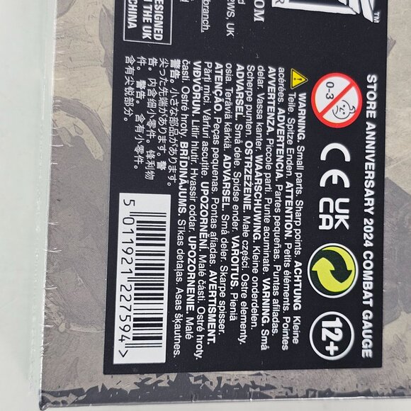 2024 Store Anniversary Warhammer 40k AOS Metal Combat Gauge Games Workshop New - Picture 4 of 6